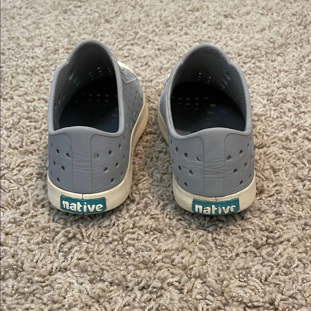 Native Kids Gray Perforated Water Shoes